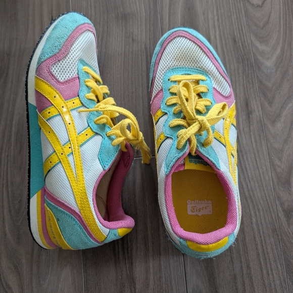 Onitsuka Tiger Colorful Athletic Sneakers (Size 7.5) - Picture 2 of 12